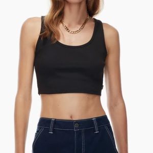 COPY - TNA Ribbed Cropped Tank